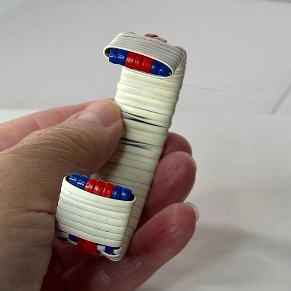 1940’s Make Do and mend Wire cuff bracelet - Picture 3 of 7